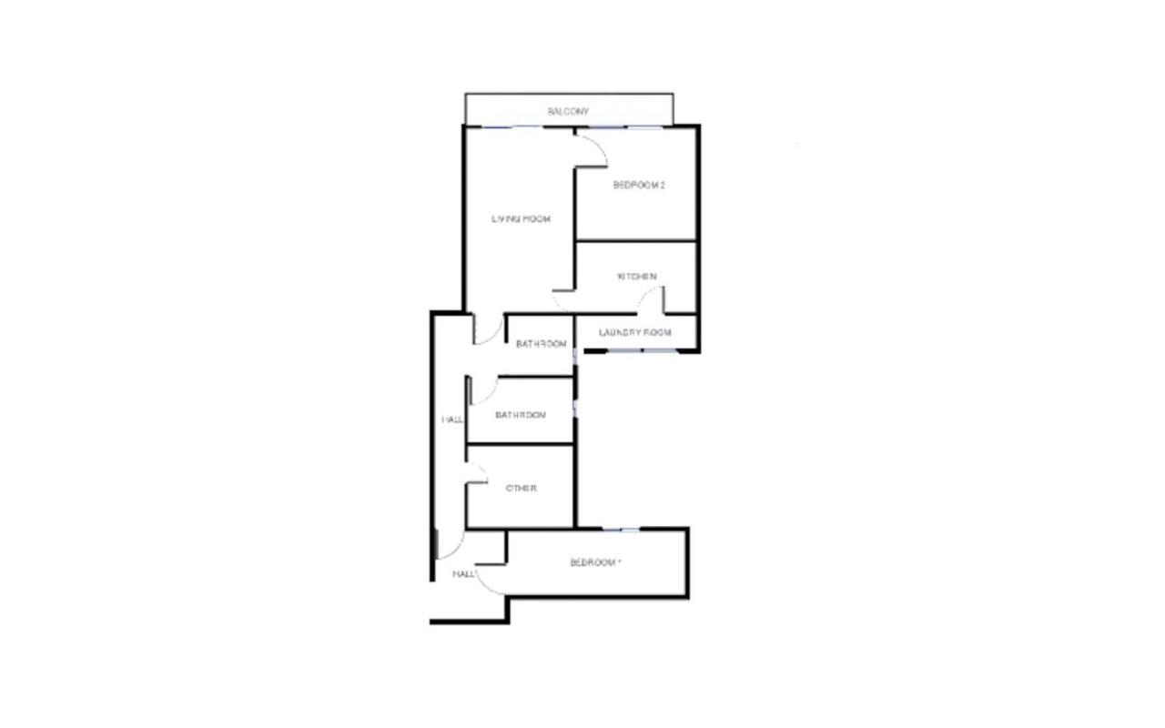 Three-Bedroom Apartment