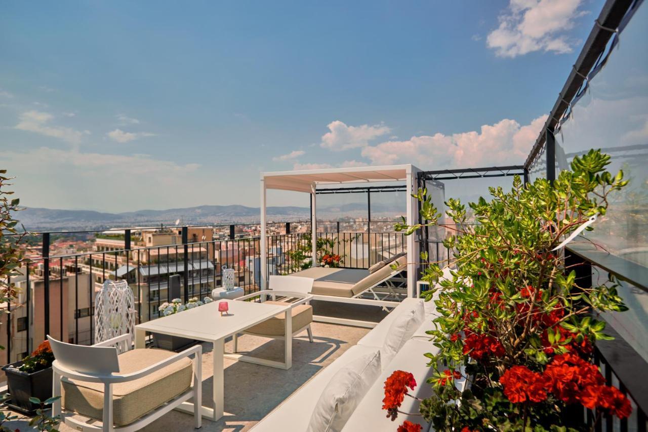 Deluxe Room Panoramic Acropolis & Lycabettus View & Private Terrace