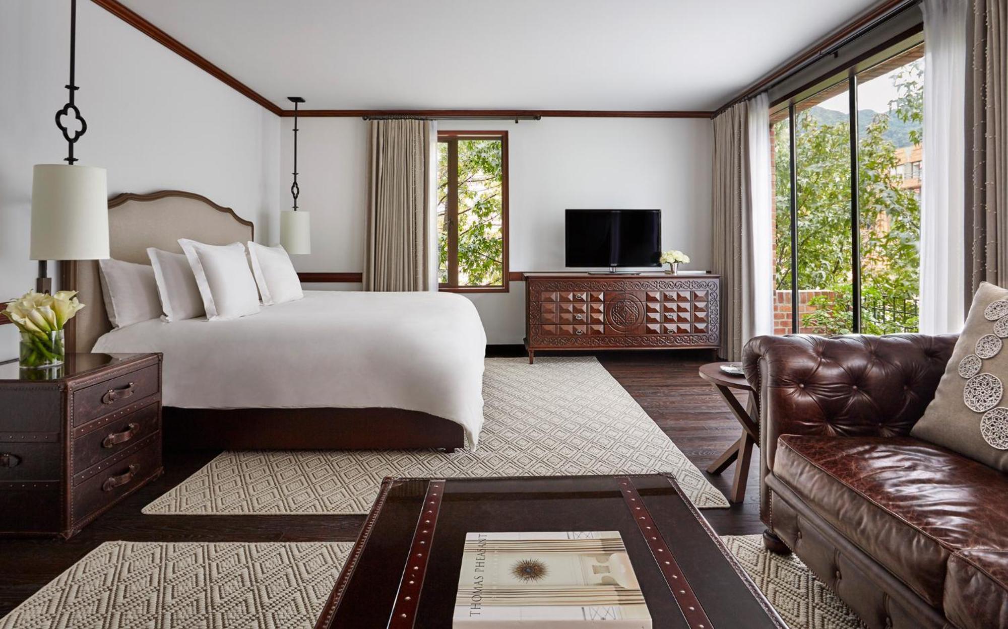 One-Bedroom Suite Fireplace