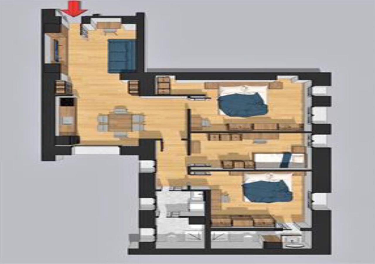 Three-Bedroom Apartment