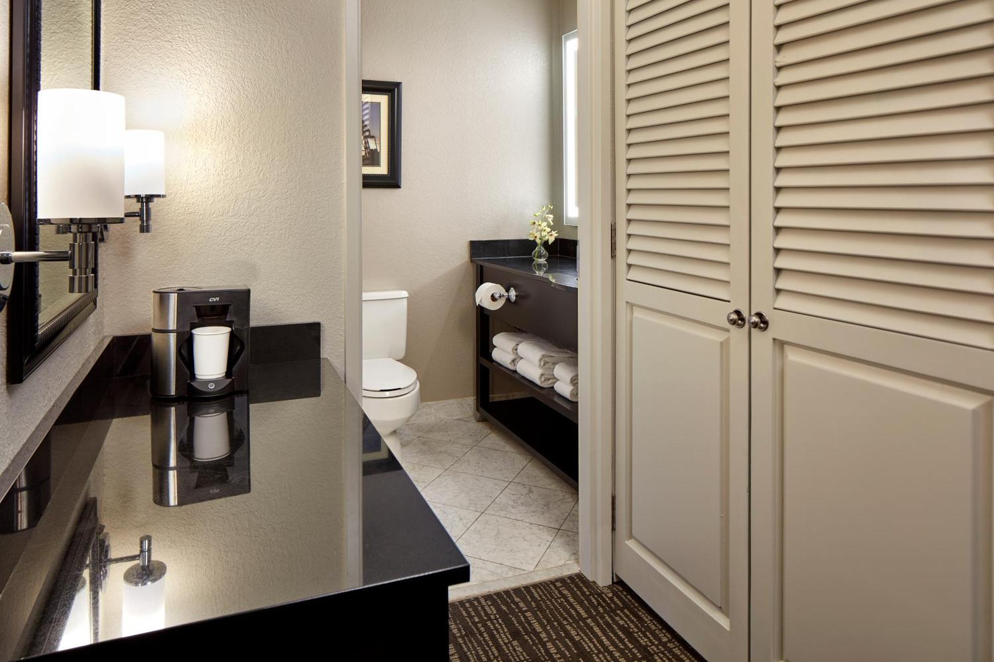 Double Room with Two Double Beds and Accessible Shower - Disability Access