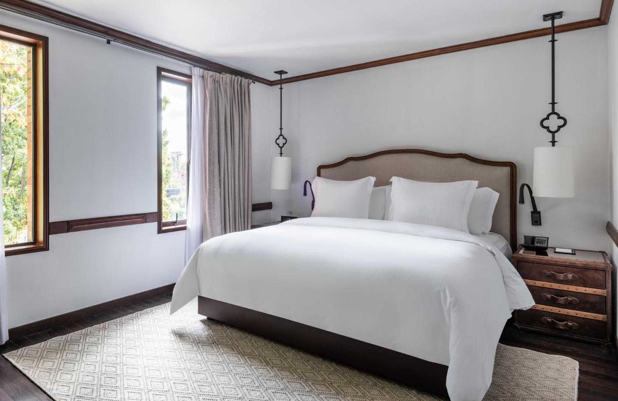 One-Bedroom Suite Fireplace