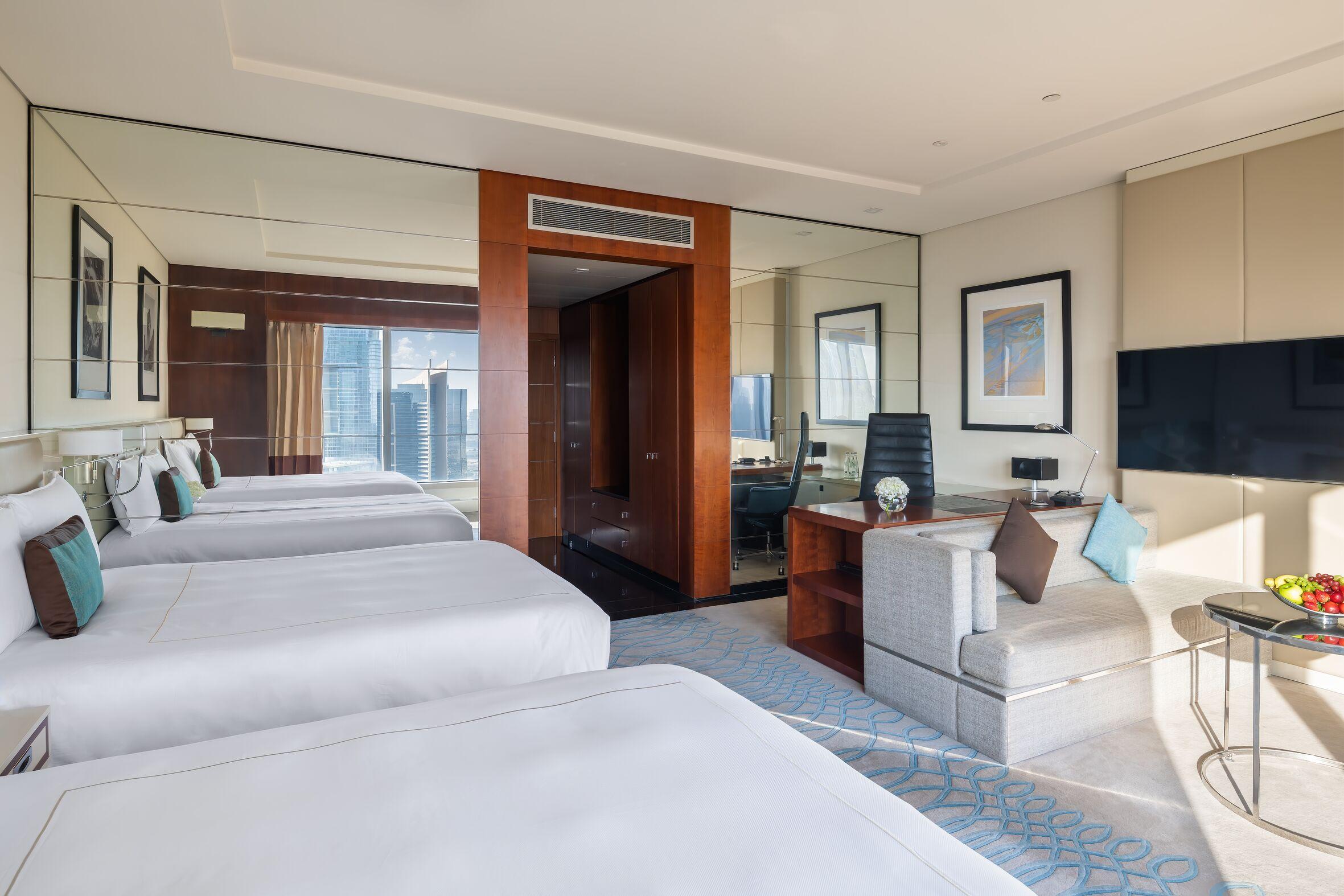 Club Room Skyline Views Direct Connectivity to Museum of The Future Complimentary Signature Afternoon Tea Evening Sundowners Soft Refreshments Canapes