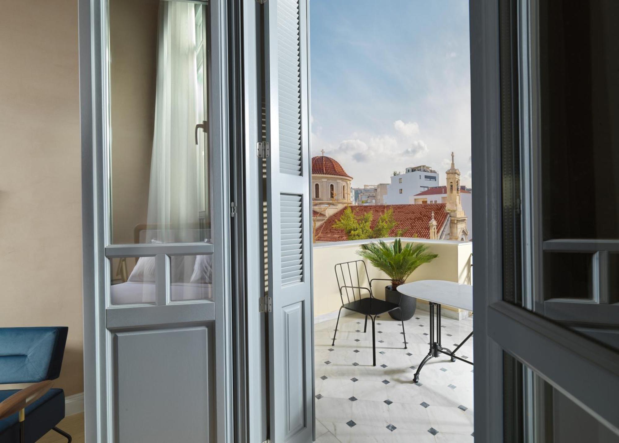 Epos Suite Acropolis View Veranda