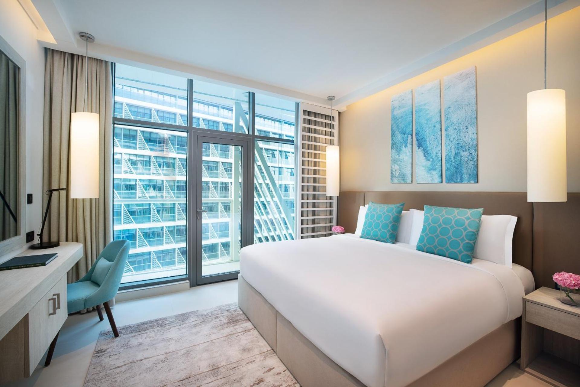 Superior One Bedroom Apartment Balcony Kitchen Beach & Rooftop Infinity Pool Access Kids Club Access