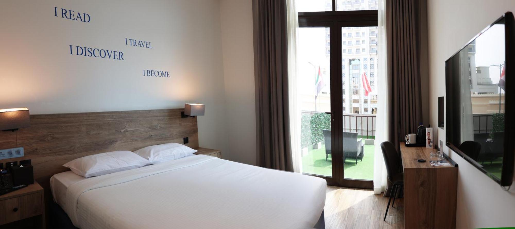 Deluxe King Room Terrace includes F&B