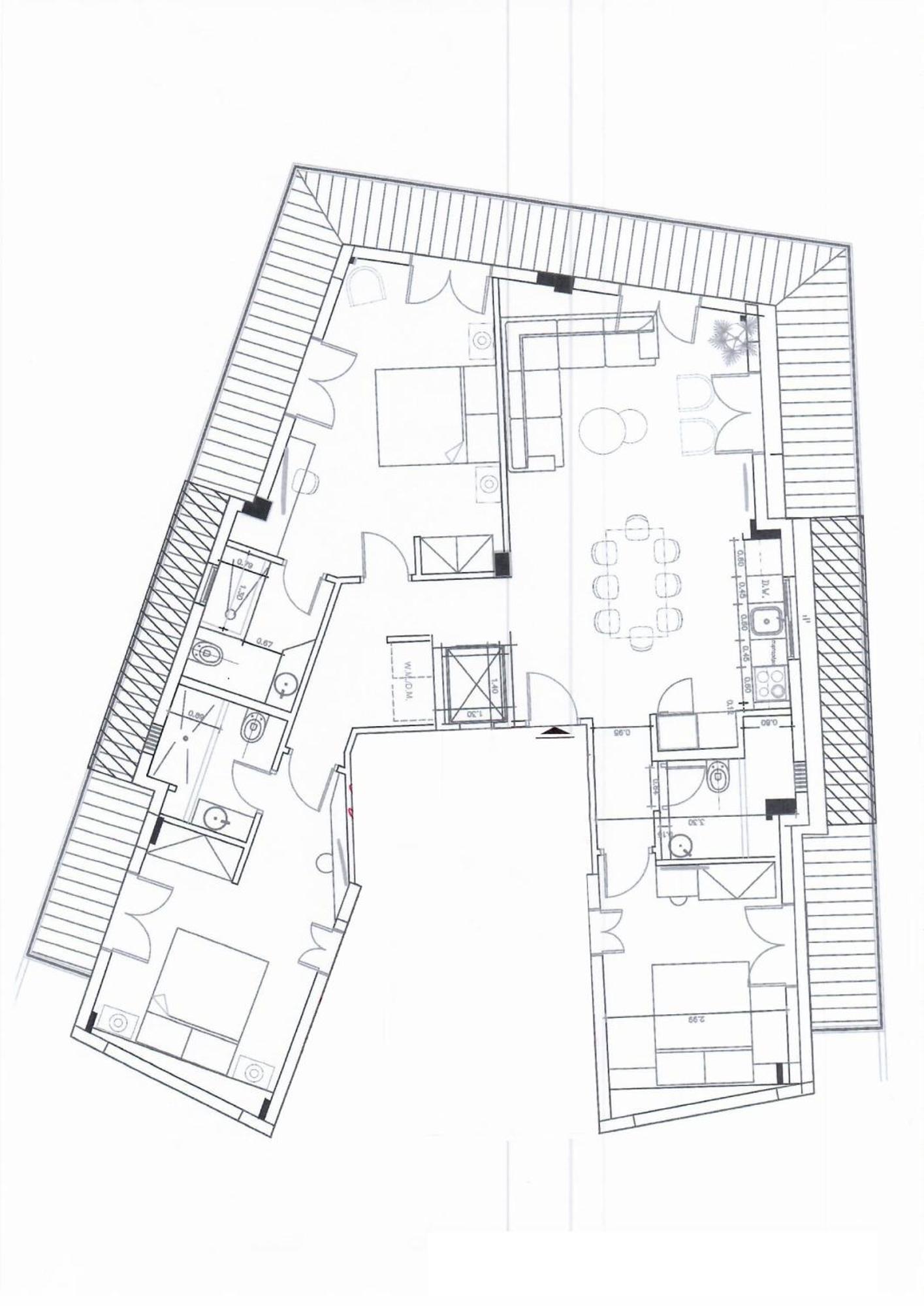 Three-Bedroom Apartment