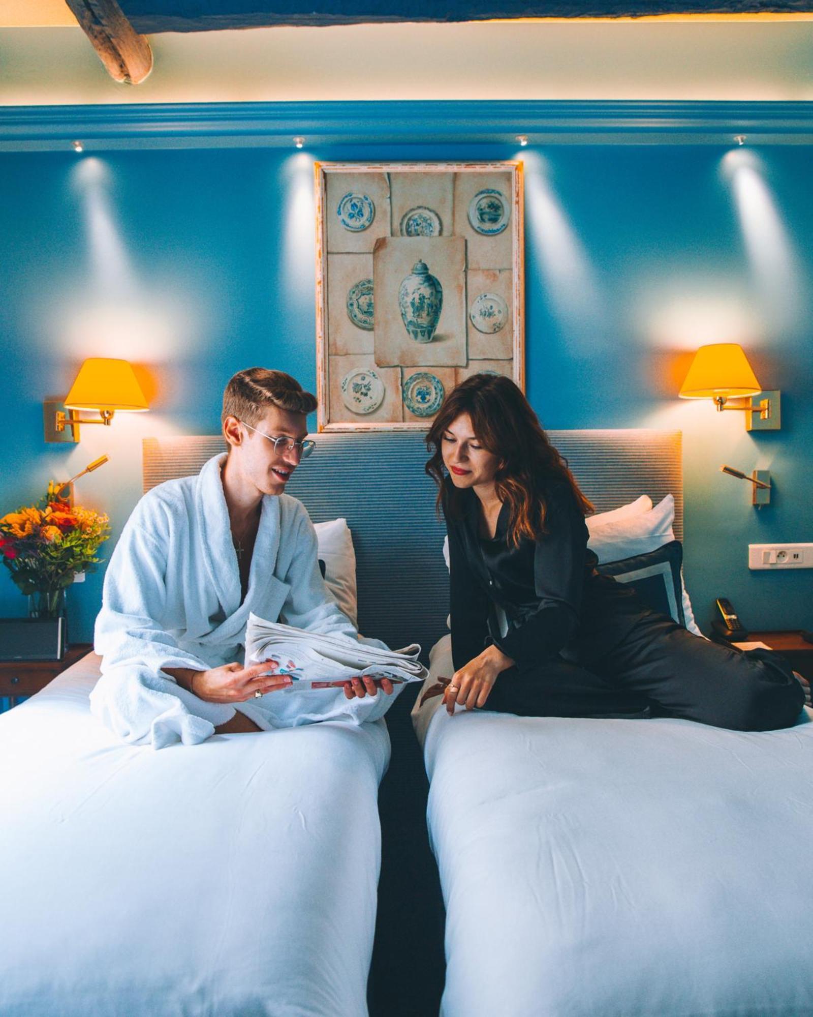 Two Connecting Double Rooms