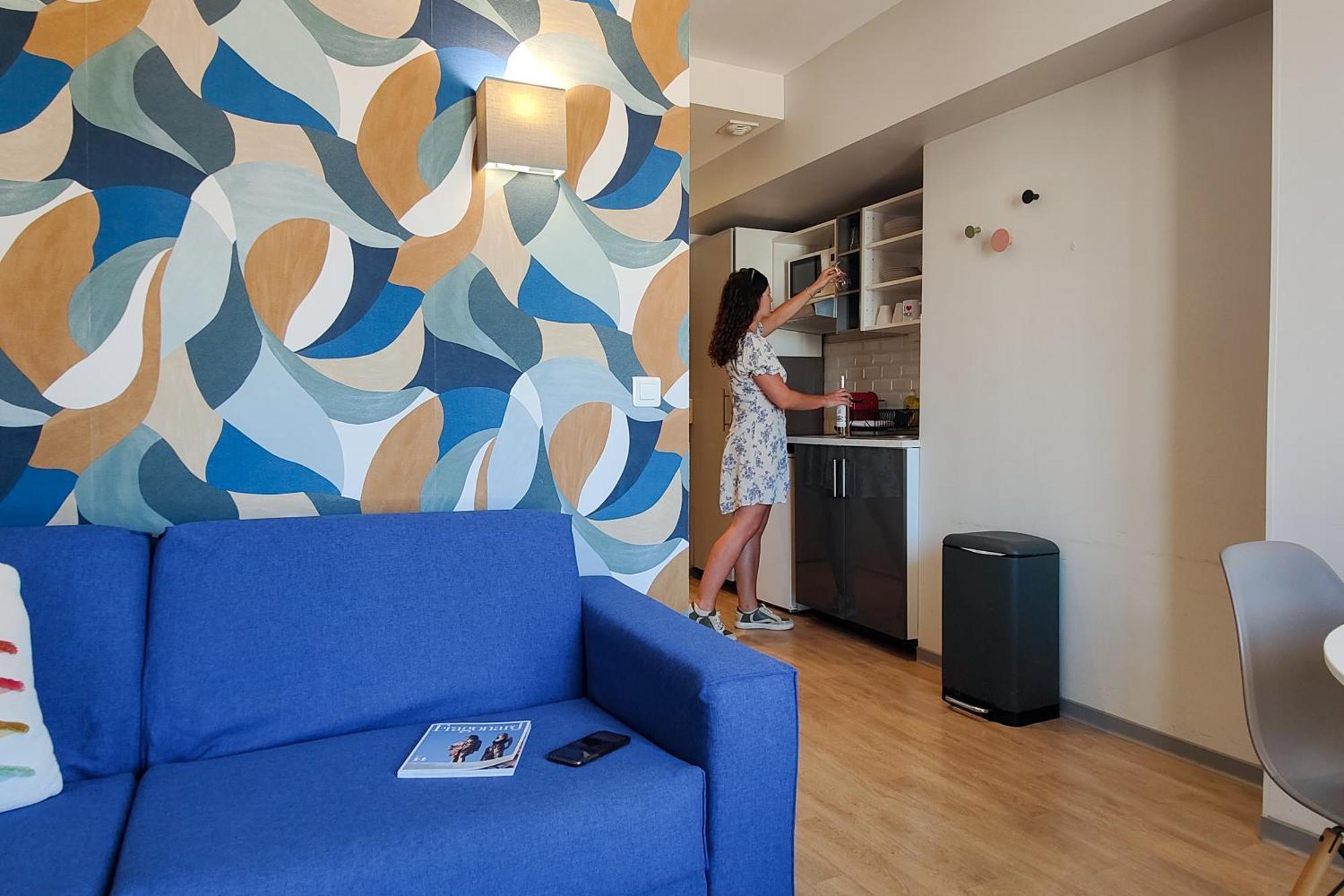 One-Bedroom Apartment Balcony