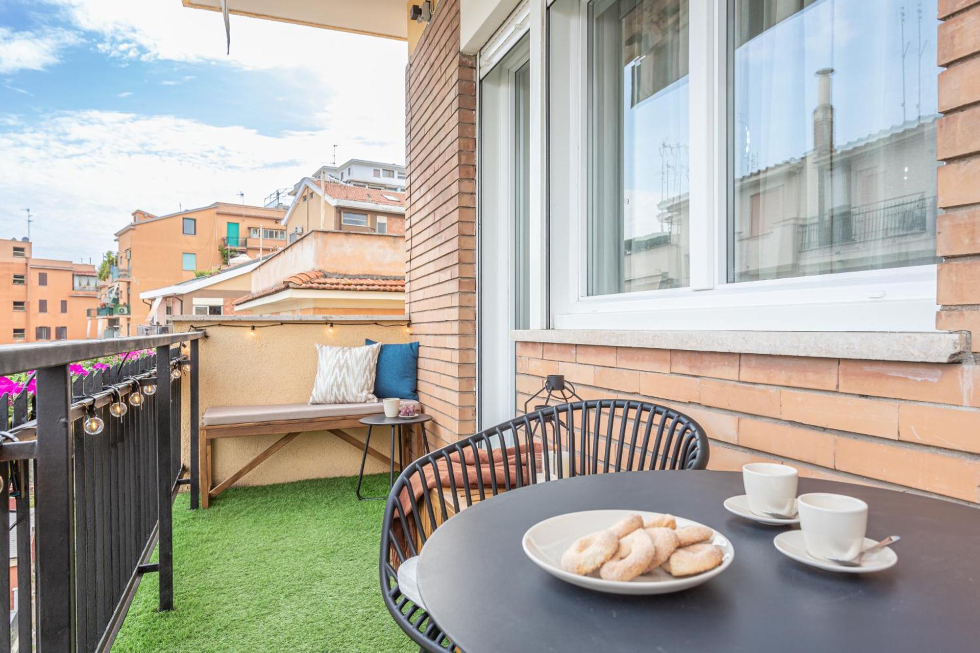 Two-Bedroom Deluxe Apartment Balcony