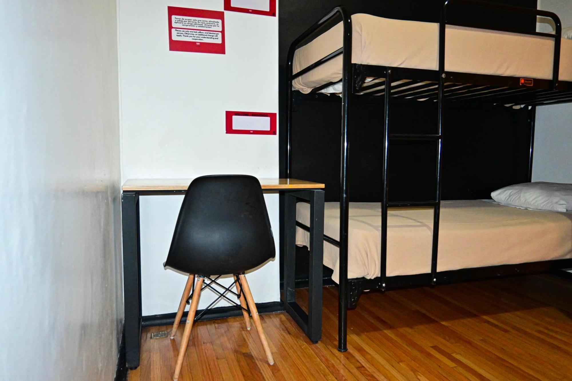 Bed in 4-Bed Female Dormitory Room Shared Bathroom