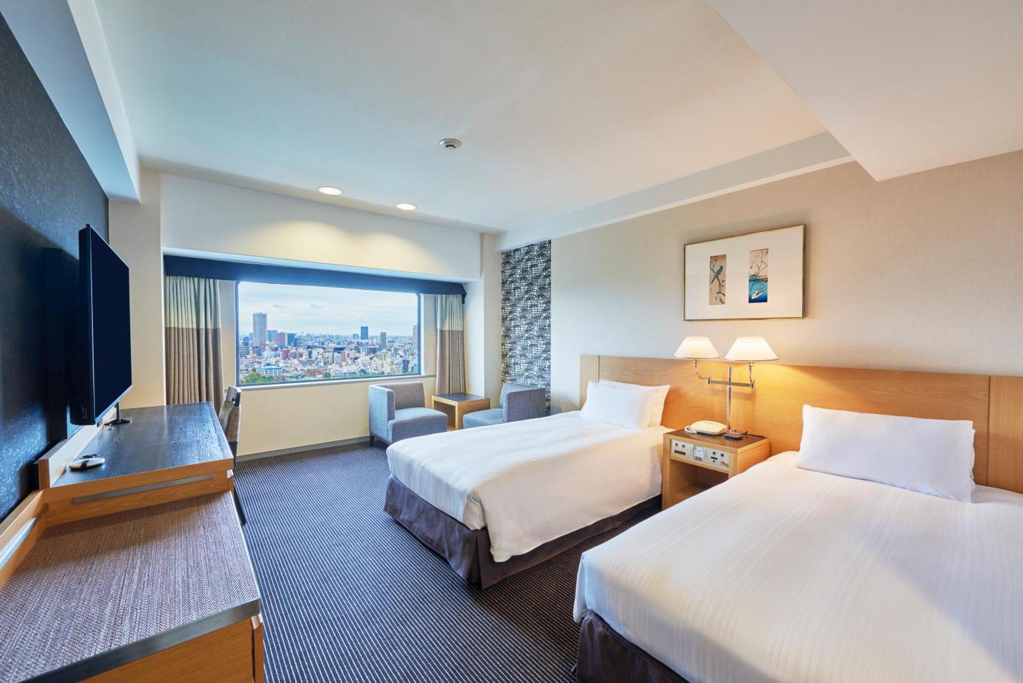Garden Tower Standard Twin Room Garden View Non-Smoking