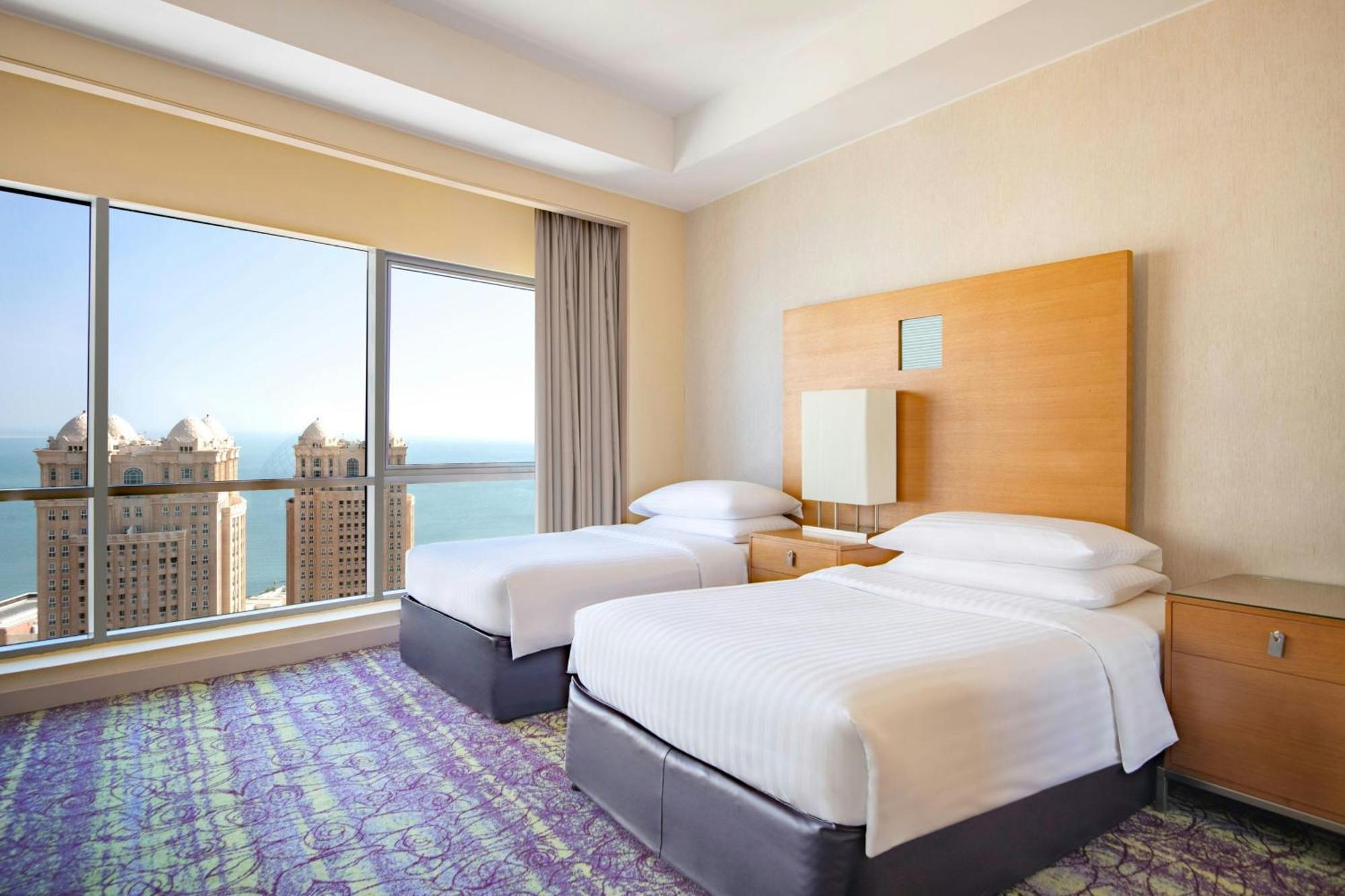Deluxe Panoramic Twin Room Sea View Beach Access