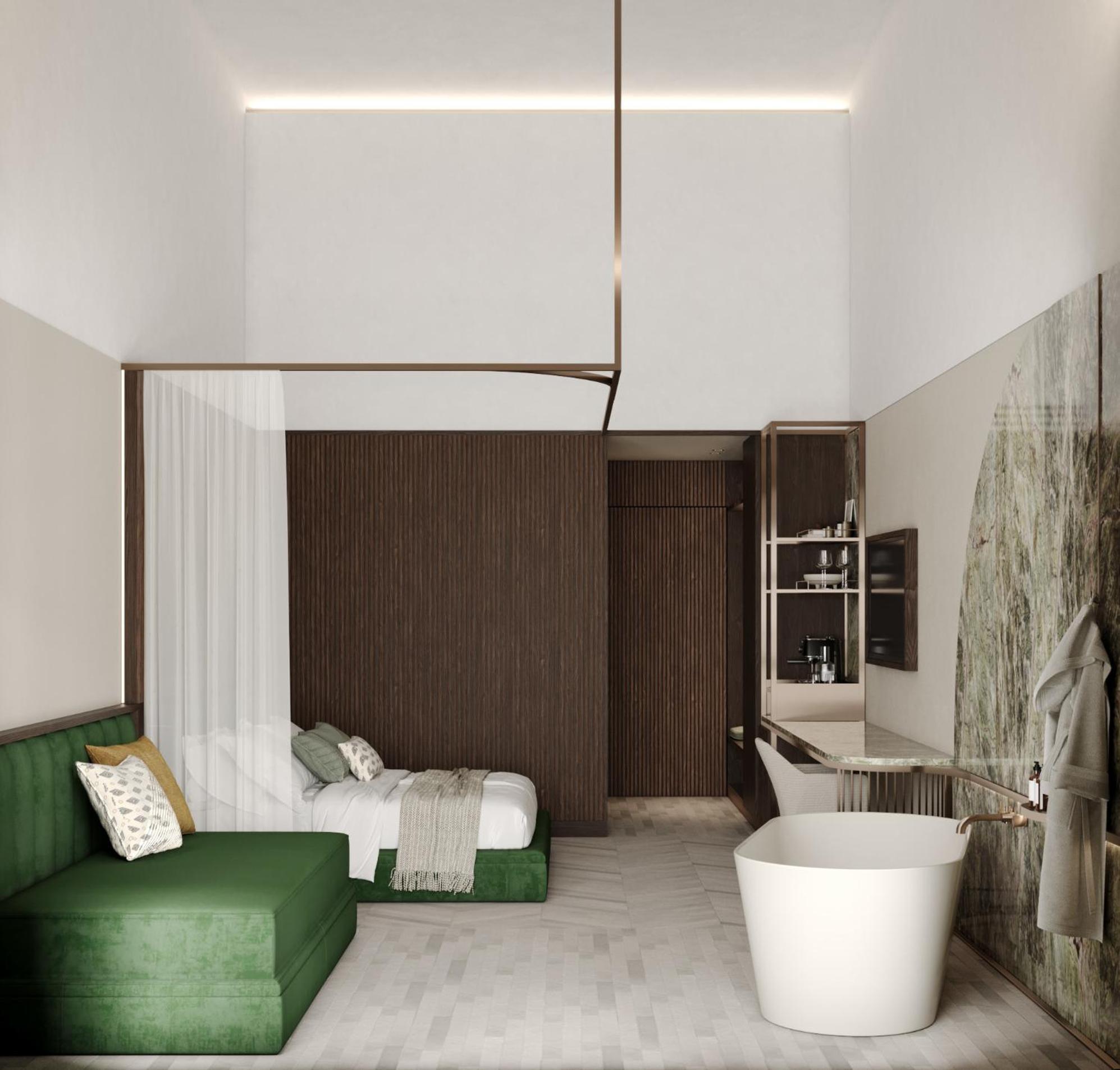 Prestige Double or Twin Room First Floor Balcony Vertical Garden Area
