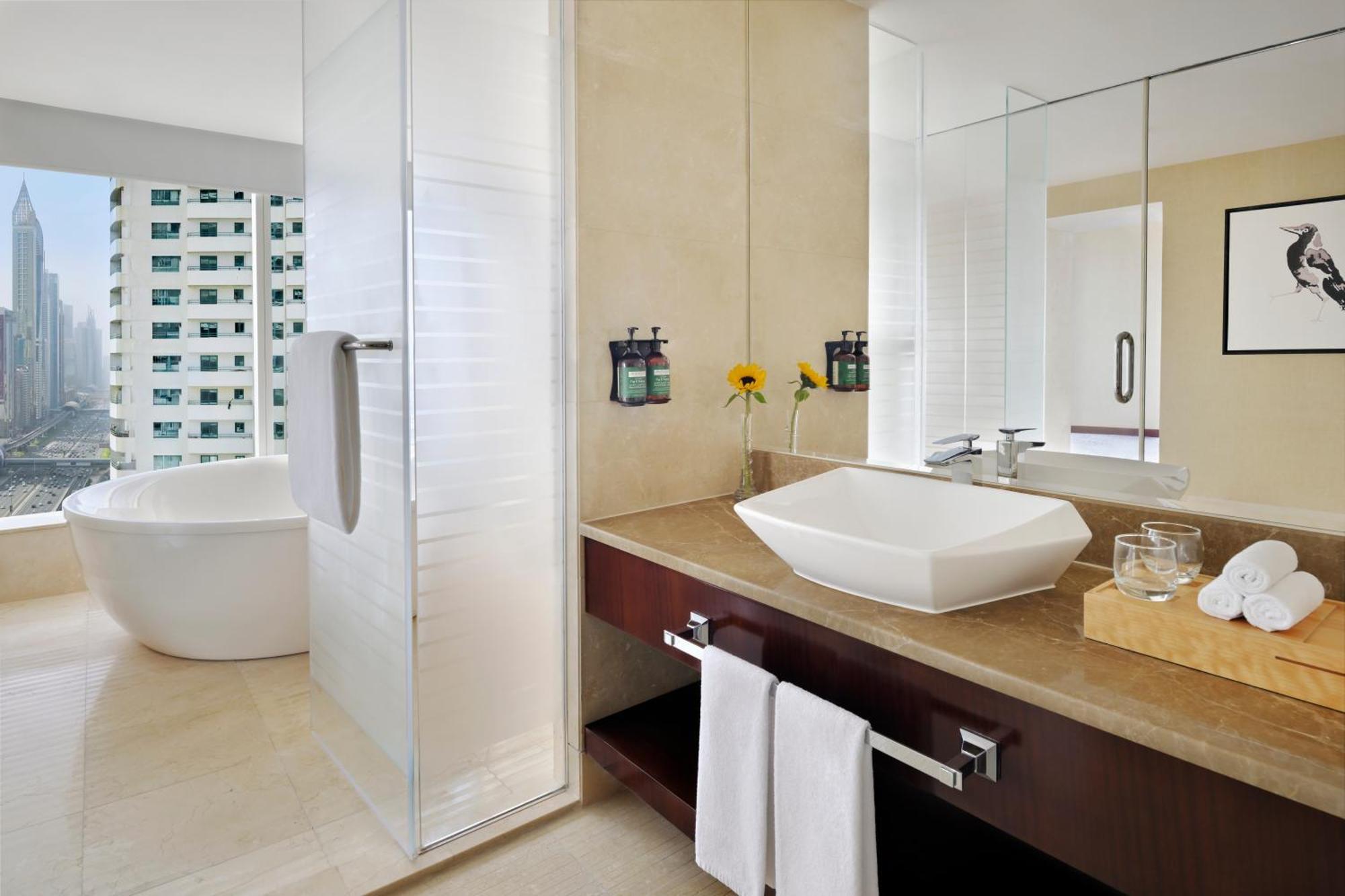 One-Bedroom Ambassador Suite Skyline View High Floor
