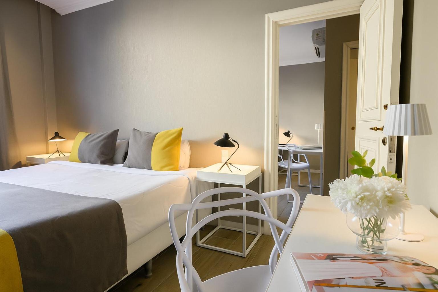Two Connecting Rooms