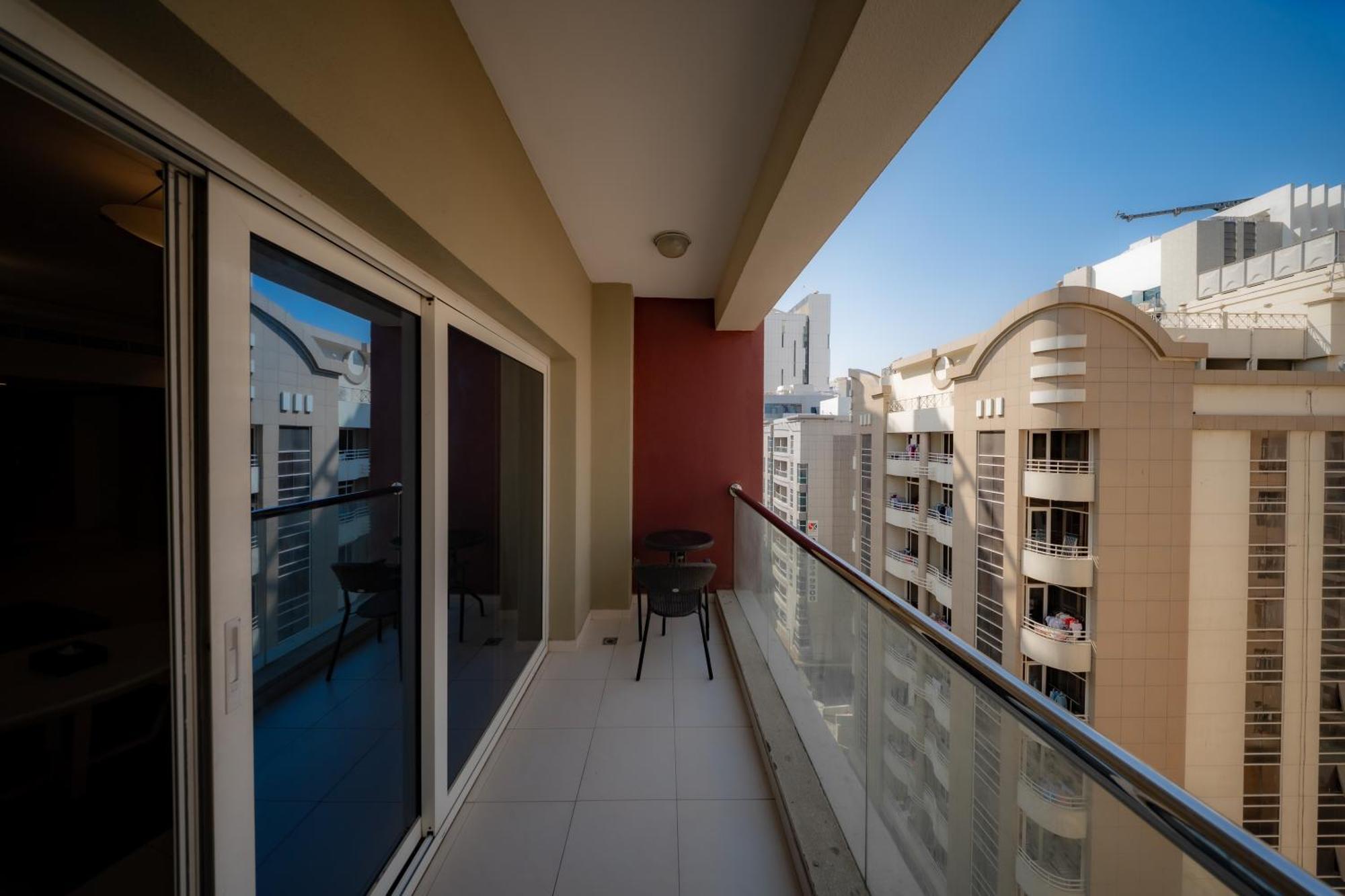 Two-Bedroom Apartment Balcony