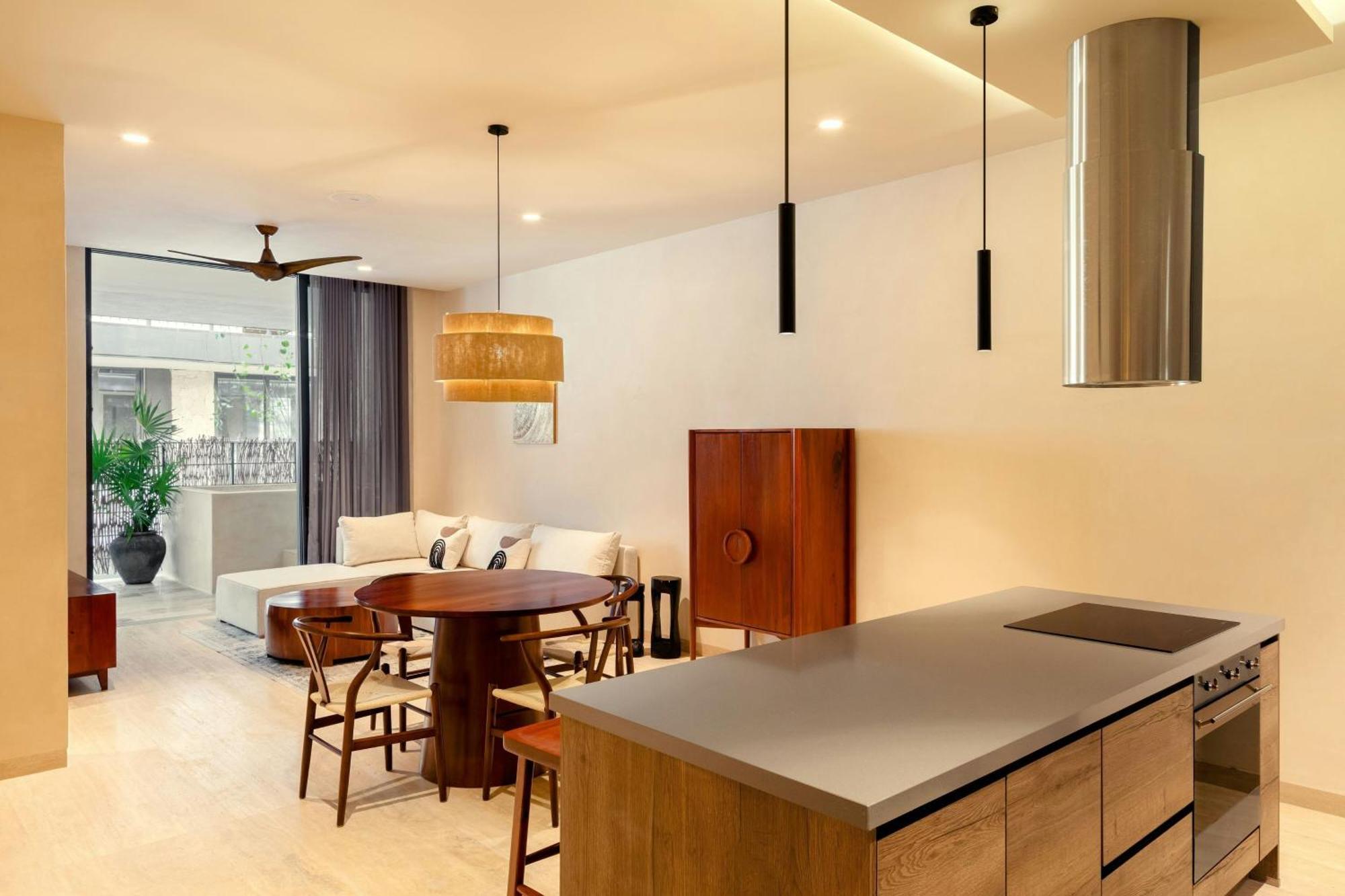Luxury one bedroom apartment 1 king bed & plunge pool