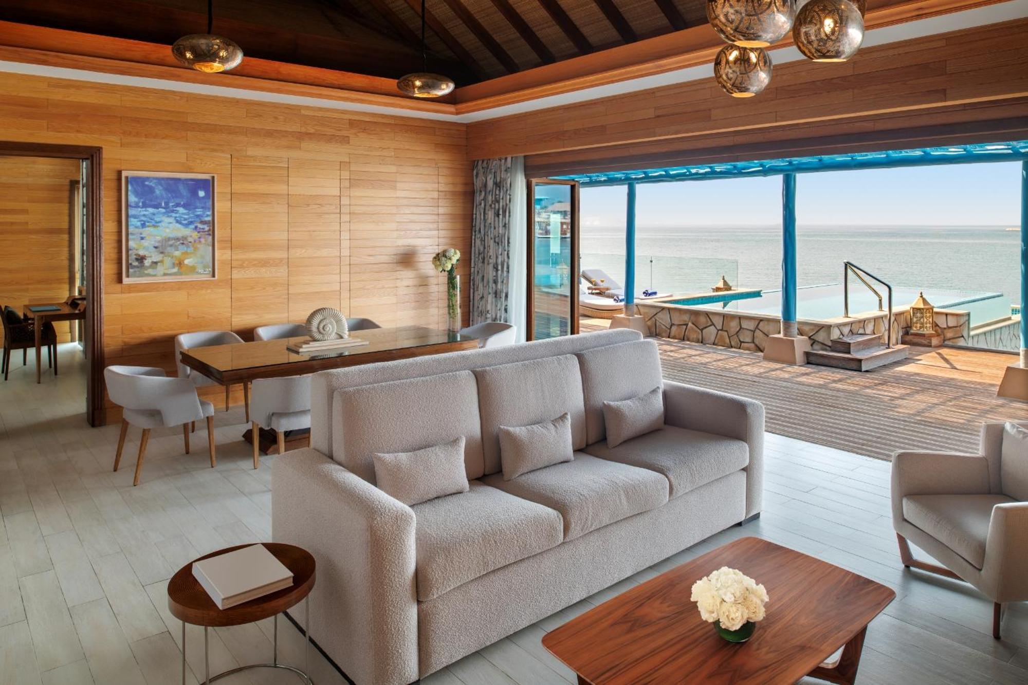 Two-Bedroom Over Water Villa Adventure Park Access