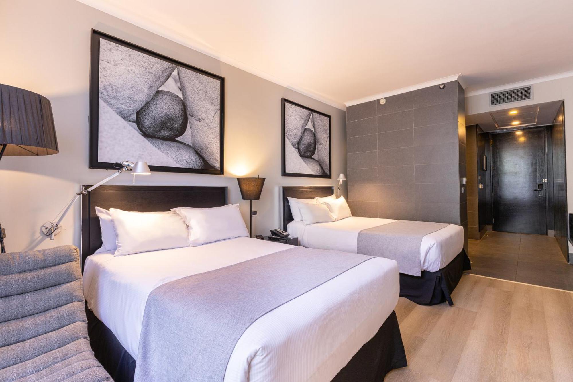 Double Room Two Double Beds Mobility Access or Non-Smoking