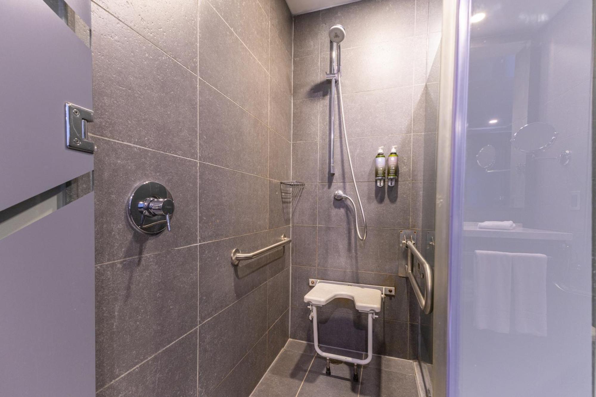 Double Room Two Double Beds Mobility Access or Non-Smoking