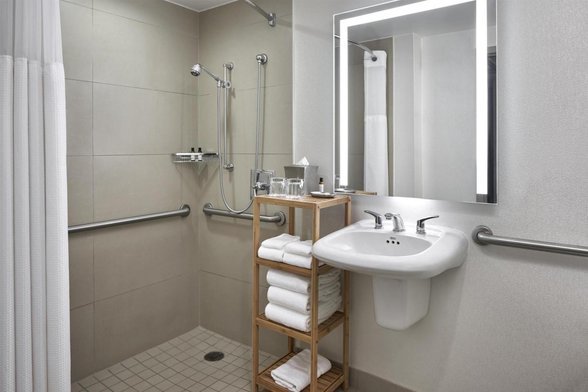 King Room Accessible Shower Disability Access