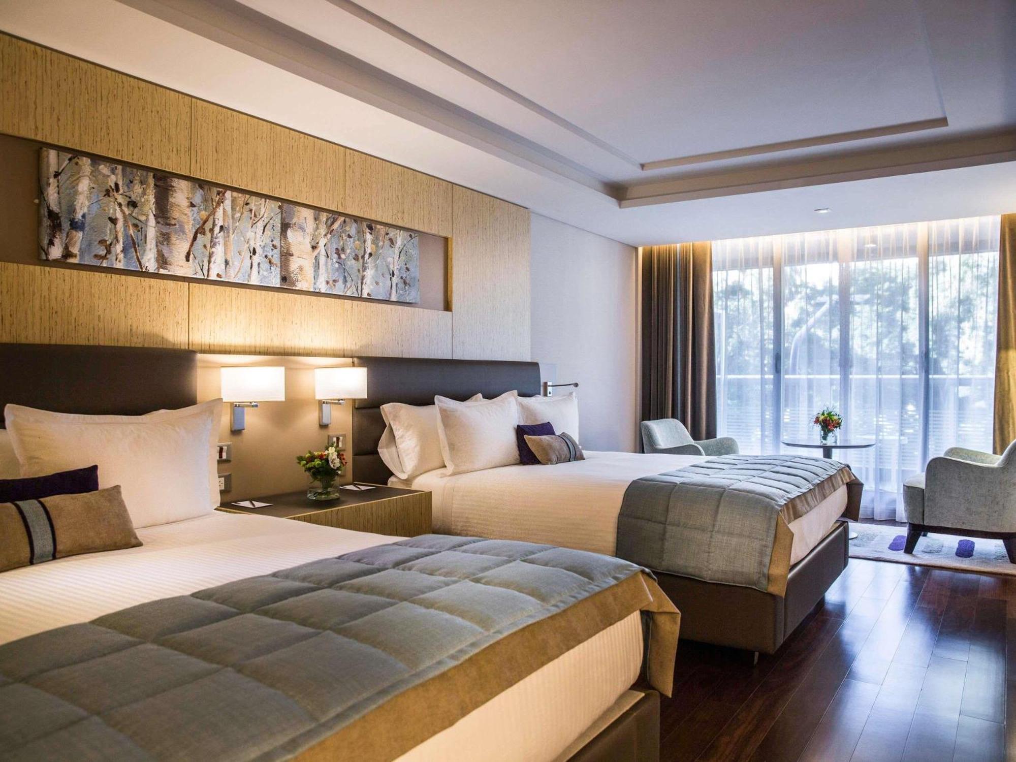 Deluxe Suite Two Double Beds Balcony Park View