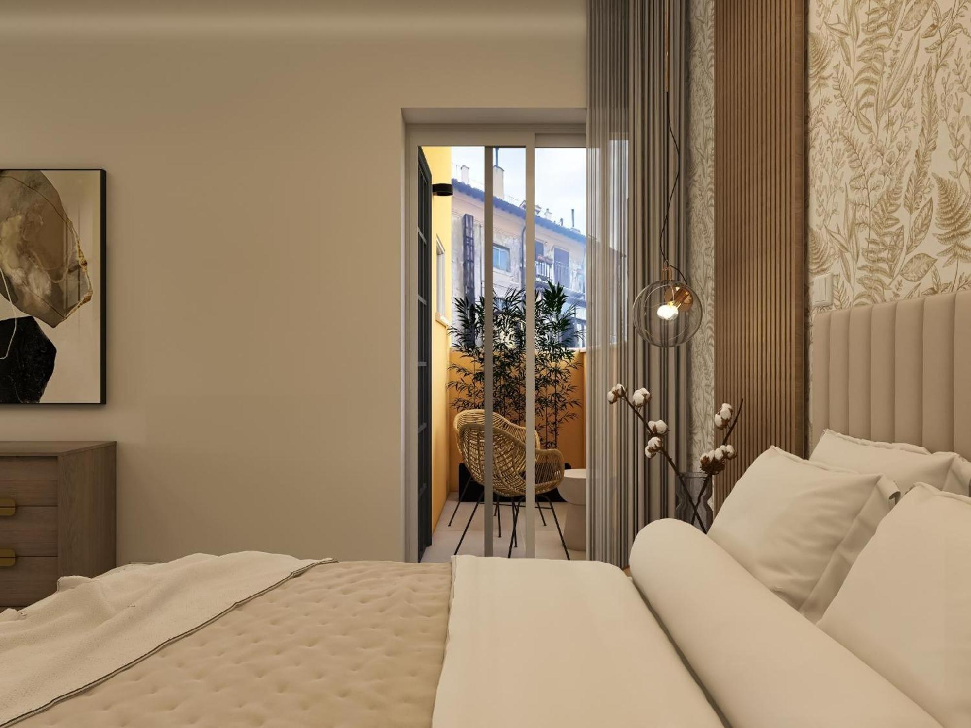 Two-Bedroom Deluxe Apartment Balcony