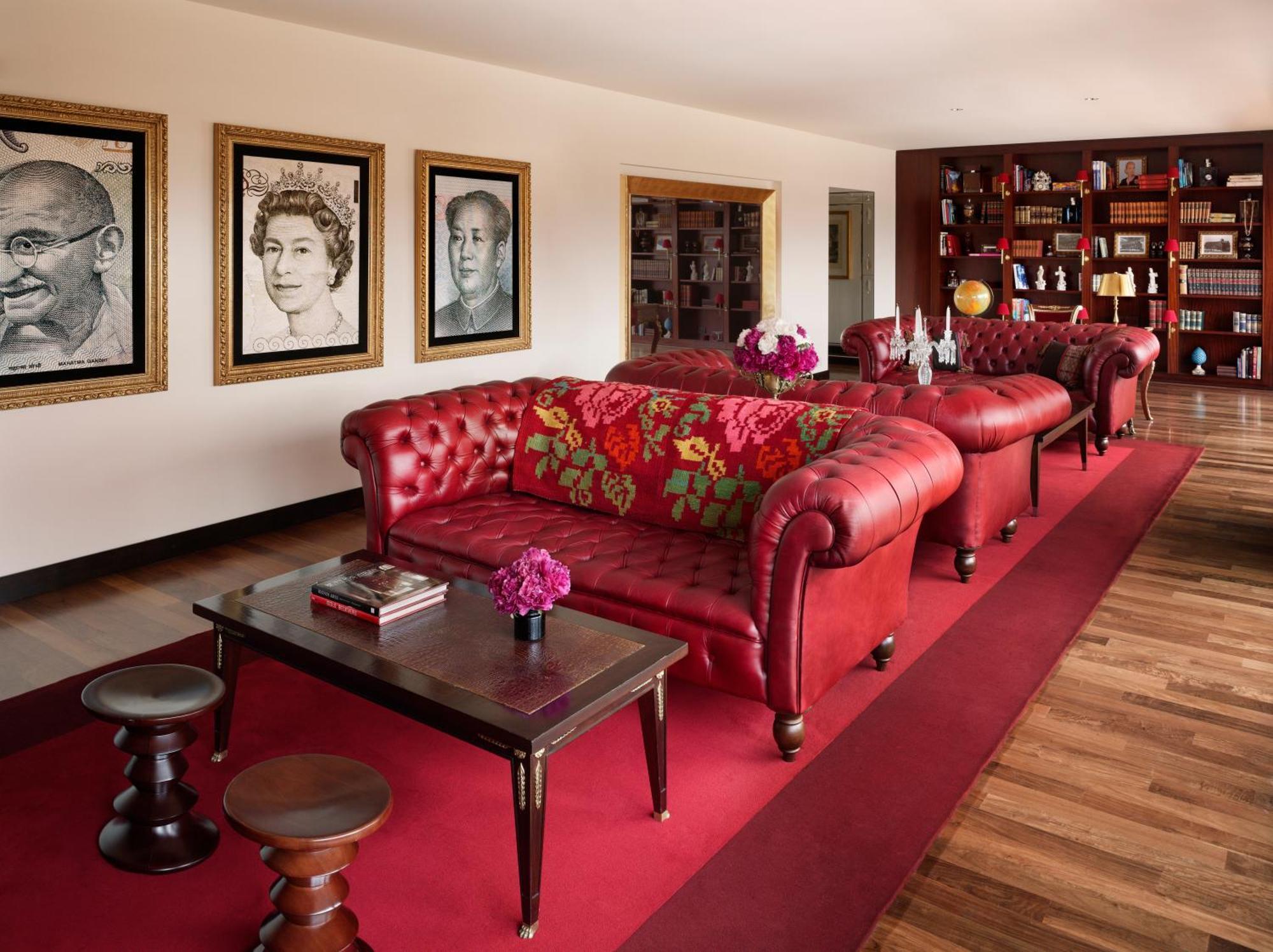 Two-Bedroom Imperial Suite One King Bed Two Single Beds