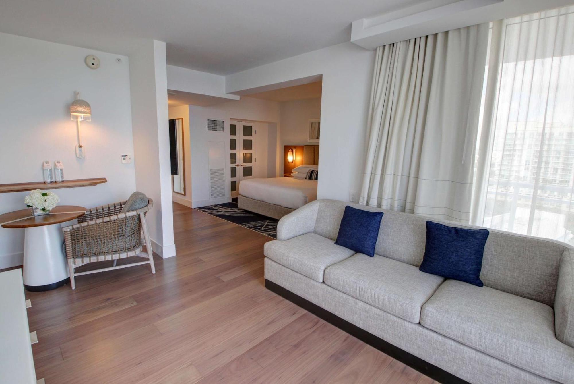 King Suite Corner Balcony View