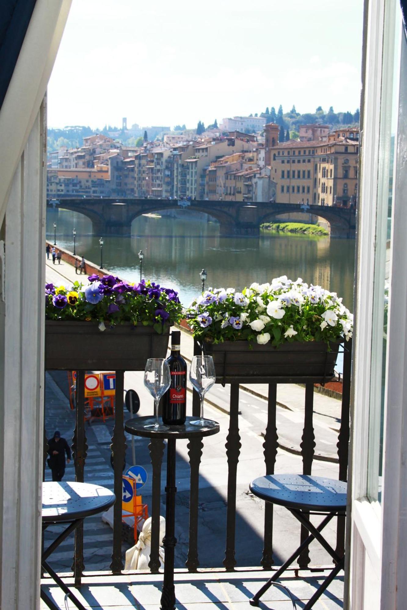 Luxury Double or Twin Room Balcony River View