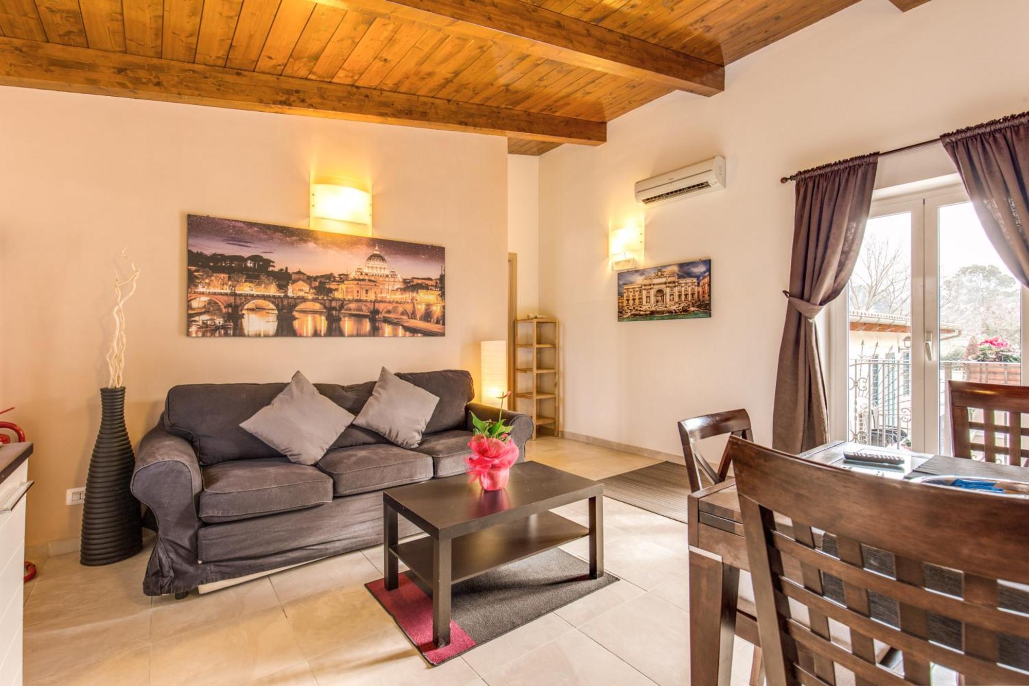 Superior One-Bedroom Apartment Balcony