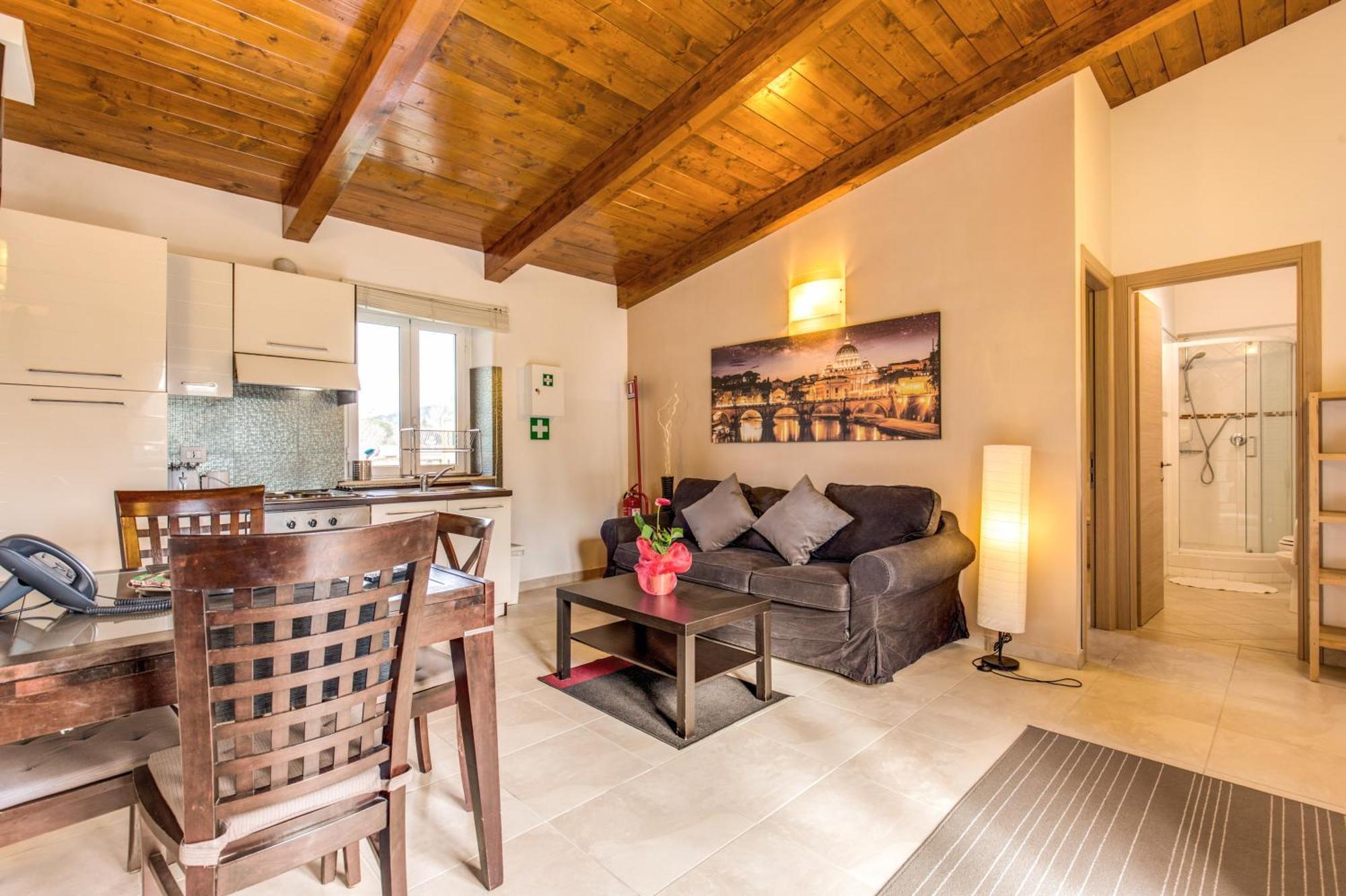 Superior One-Bedroom Apartment Balcony
