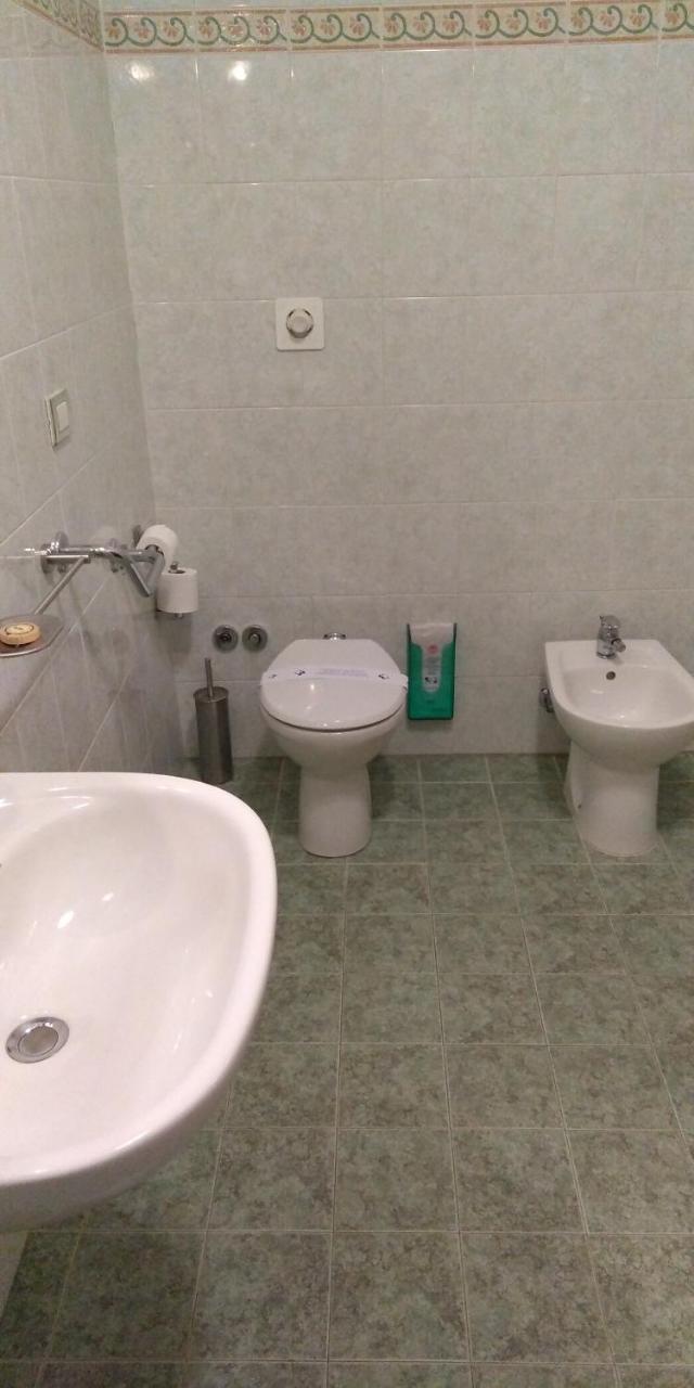 Small Double Room with Private External Bathroom (bathroom 23 feet distance from room door)