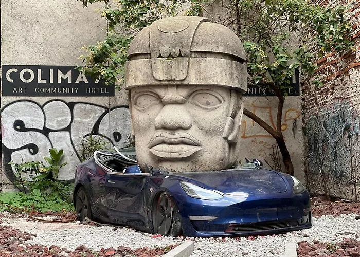 Colima 71 - Casa De Arte Hotel Mexico City
