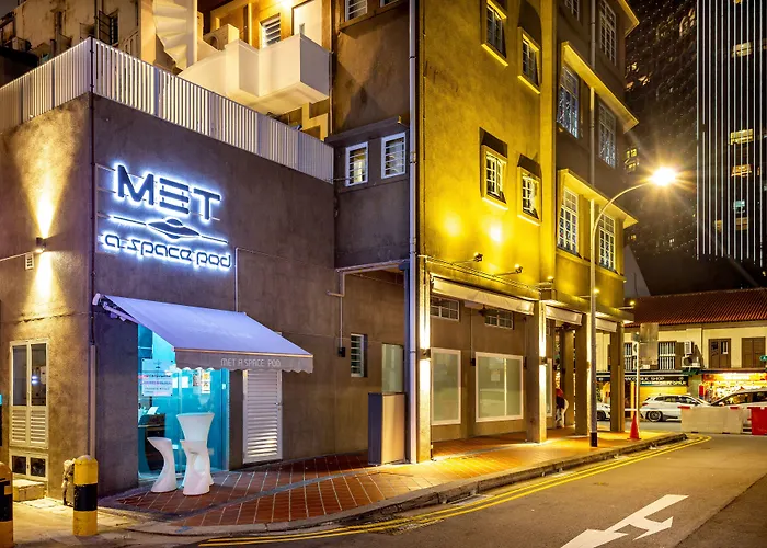 Met A Space Pod At Arab Street Singapore